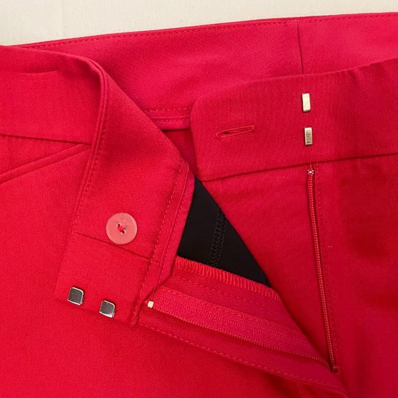 NWT Red So Slimming Chico's Pants - Picture 4 of 4
